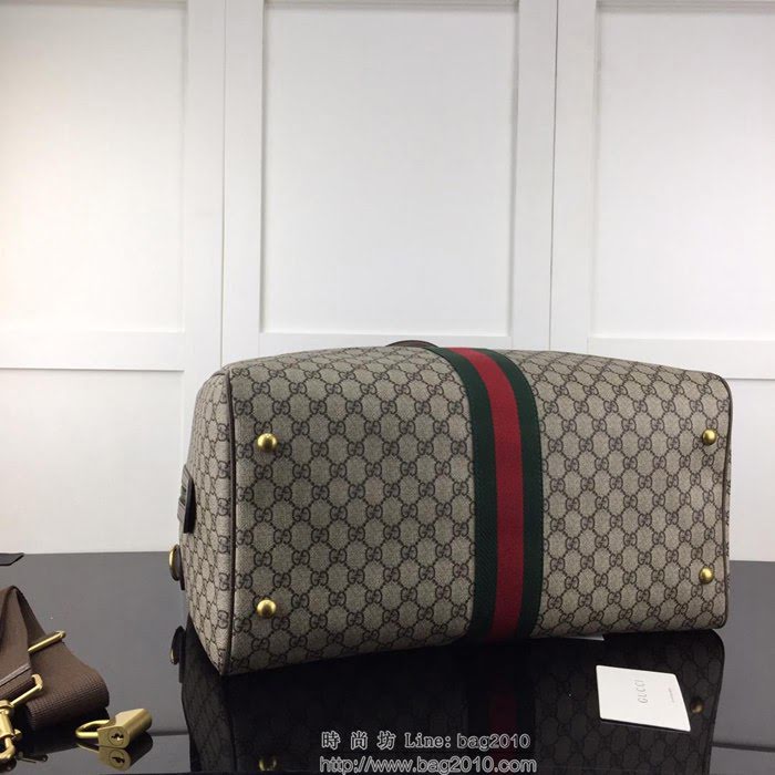 GUCCI古馳 新款 專櫃品質 原單 547953啡 手提袋 旅行袋HY1358